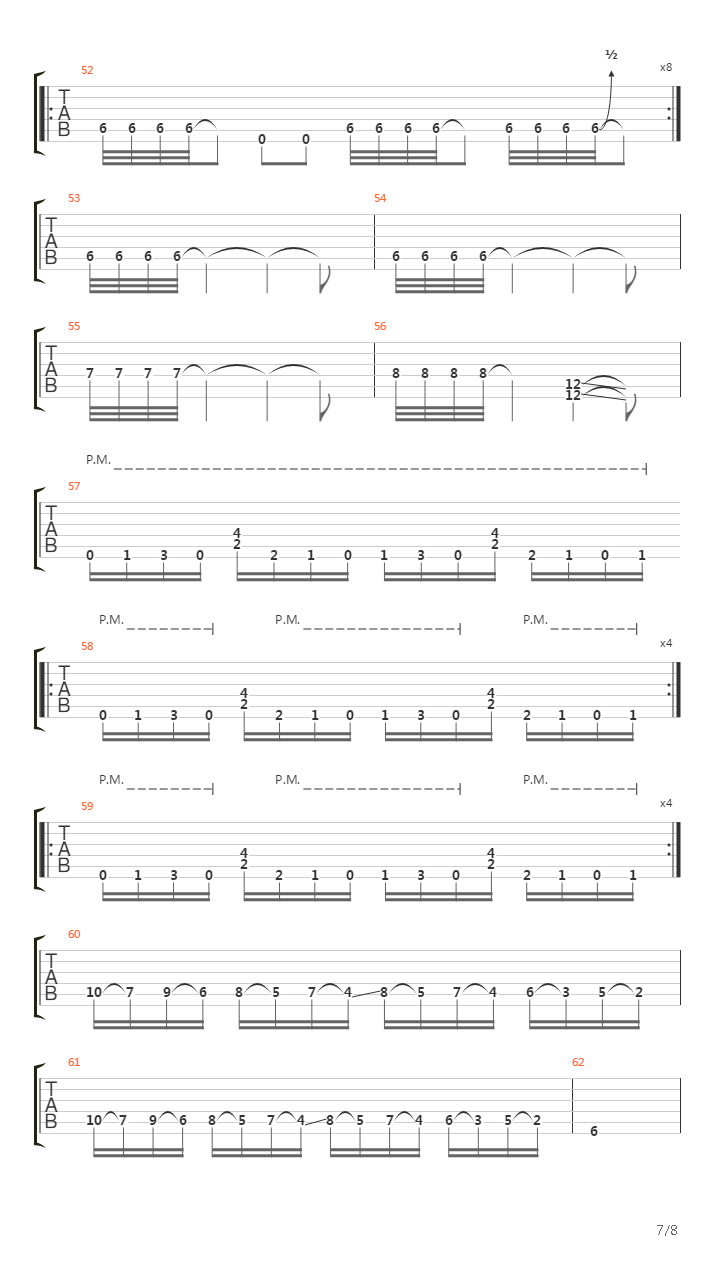 The Dehumanizing Process吉他谱