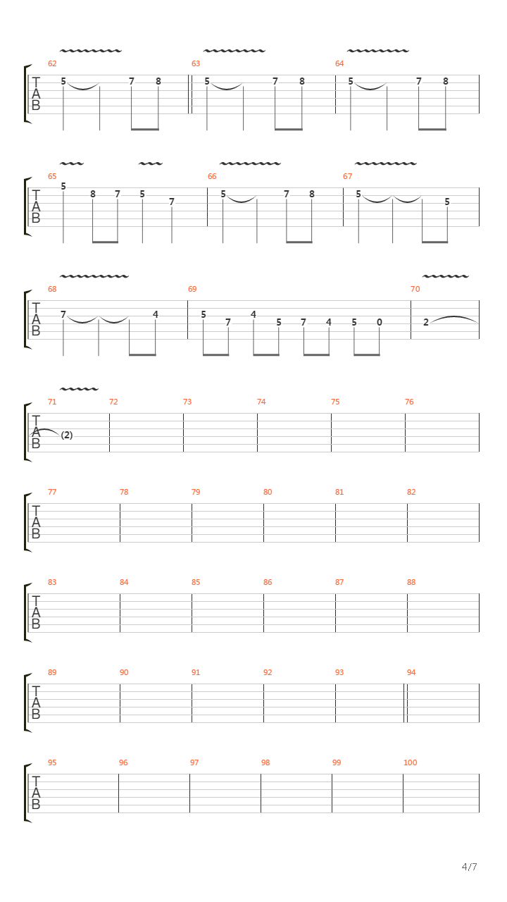 13吉他谱