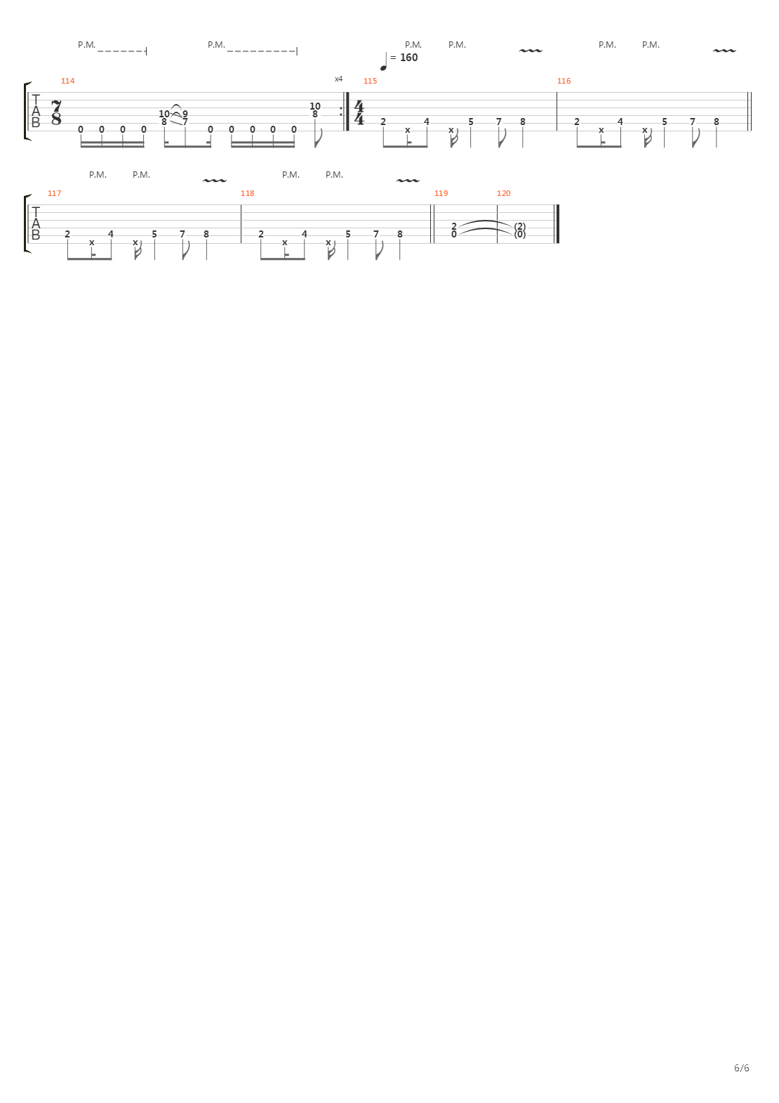 Sin吉他谱