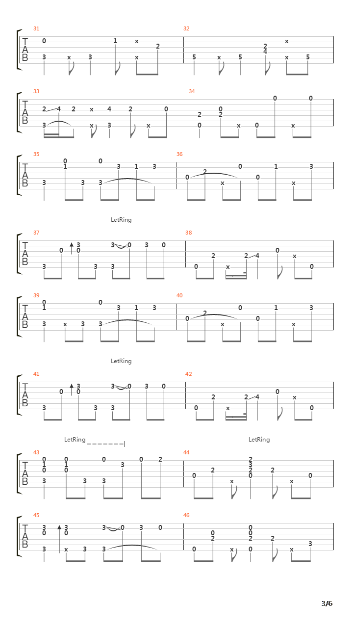 Viva La Vida (arr. by Tomi Paldanius)吉他谱