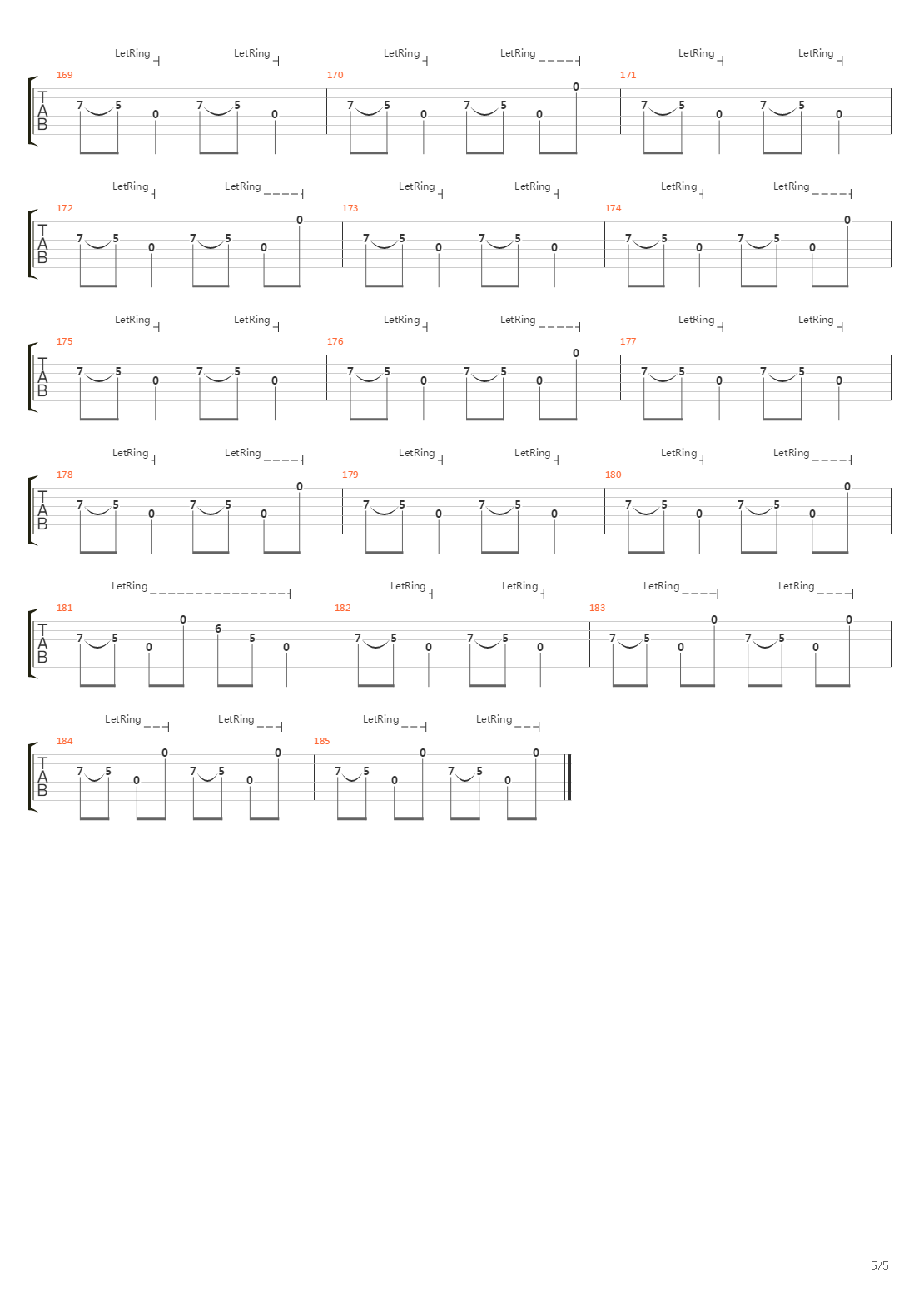 Torn吉他谱