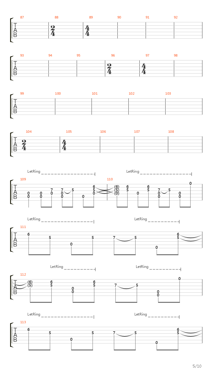 Torn吉他谱