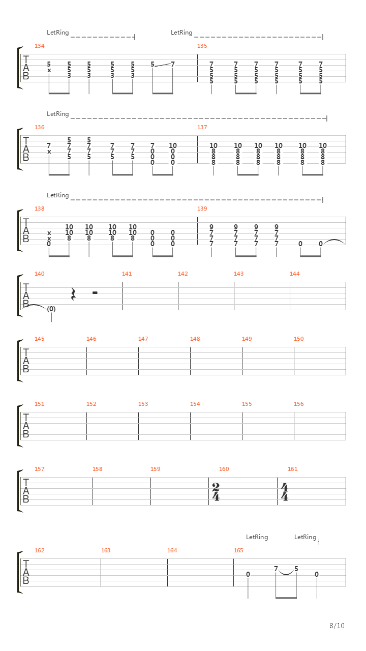 Torn吉他谱