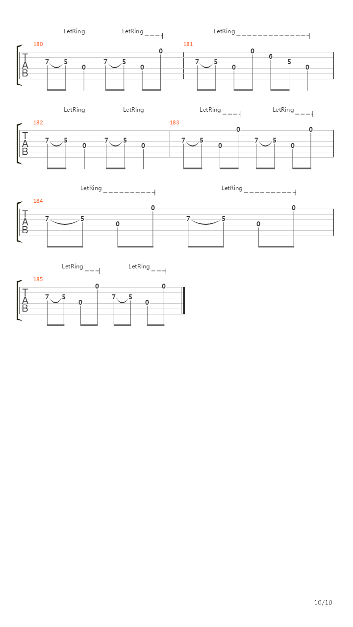 Torn吉他谱