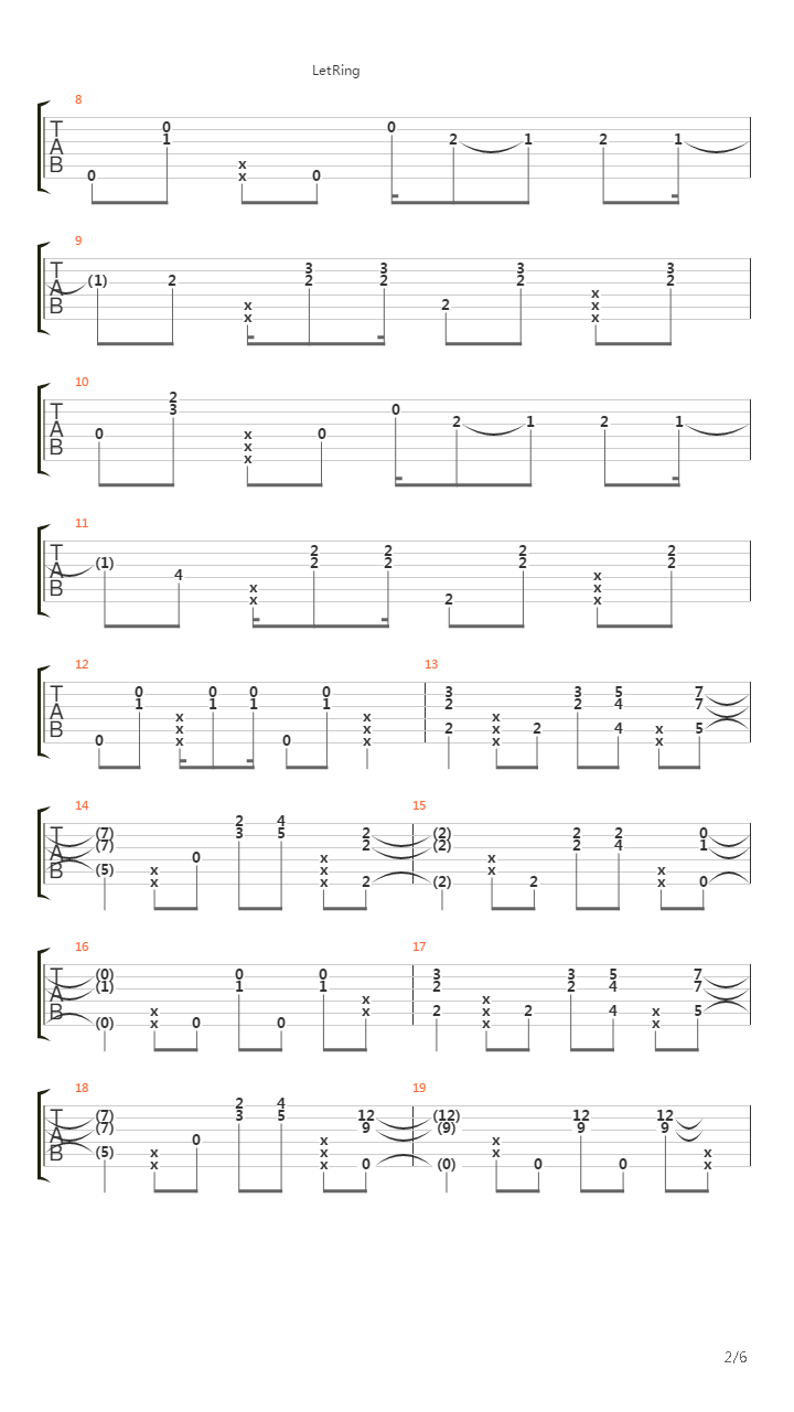 Get lucky (arr. by Justin Brown)吉他谱