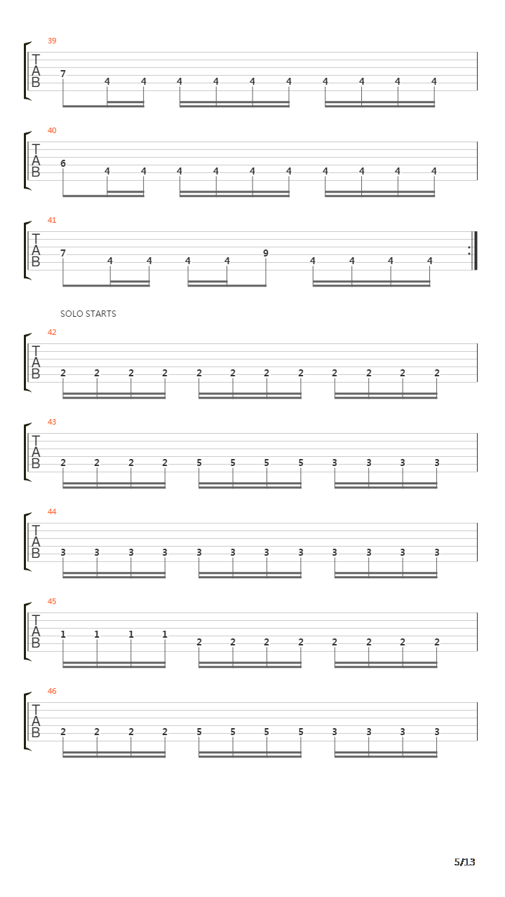 Flattening Of Emotions吉他谱