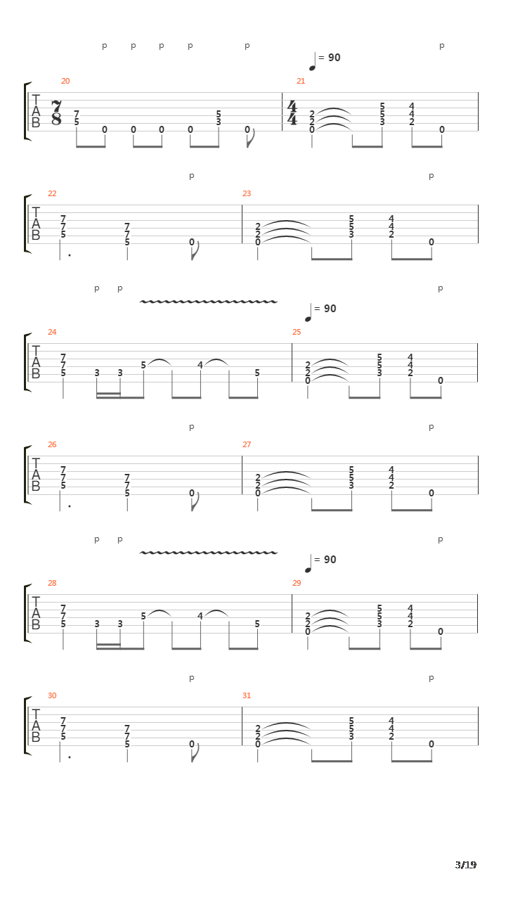 Story To Tell吉他谱