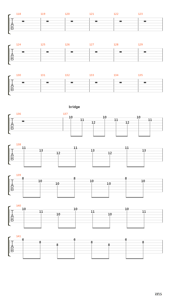 Burn吉他谱