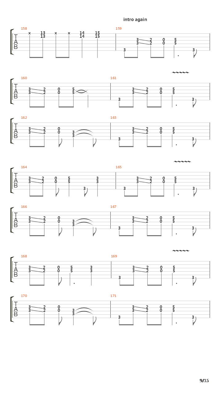 Burn吉他谱