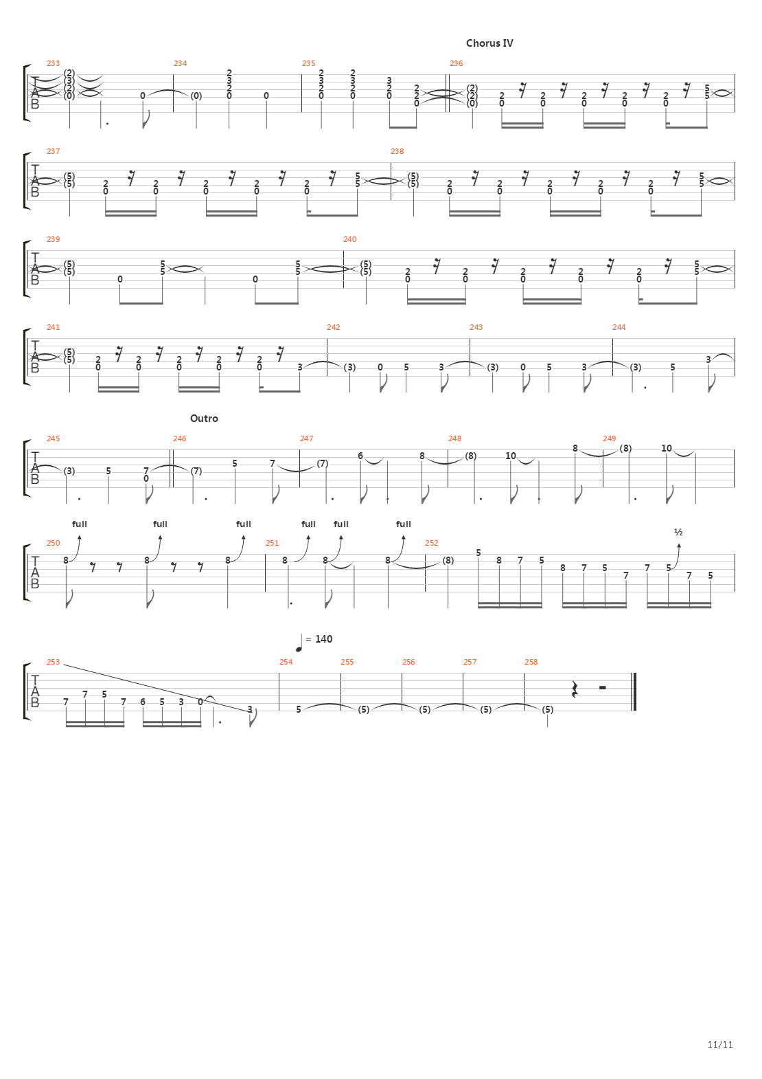 Highway Star吉他谱