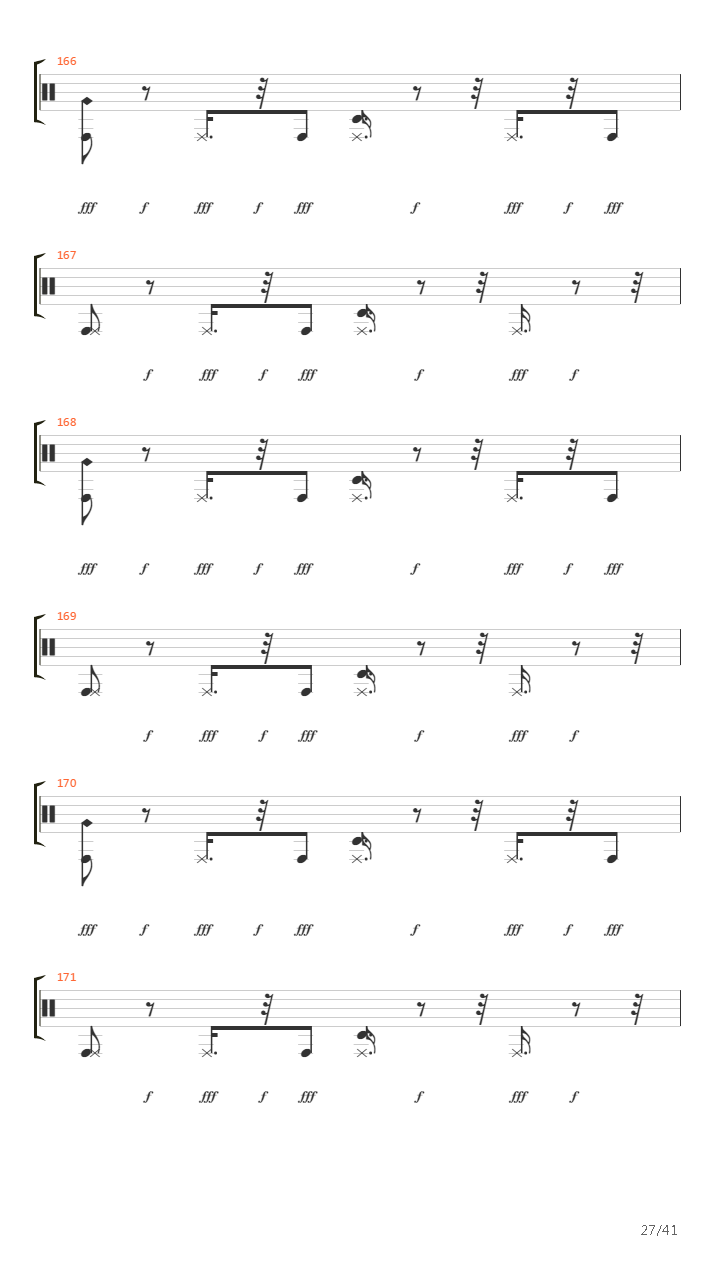 Mistreated吉他谱