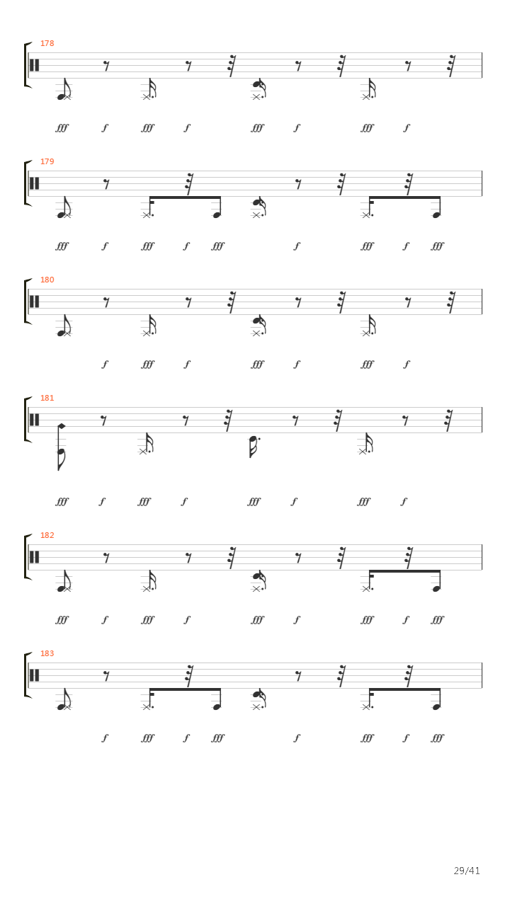 Mistreated吉他谱