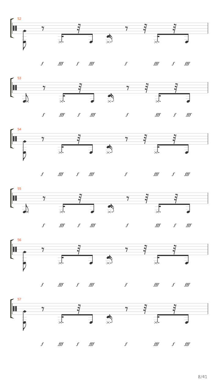 Mistreated吉他谱