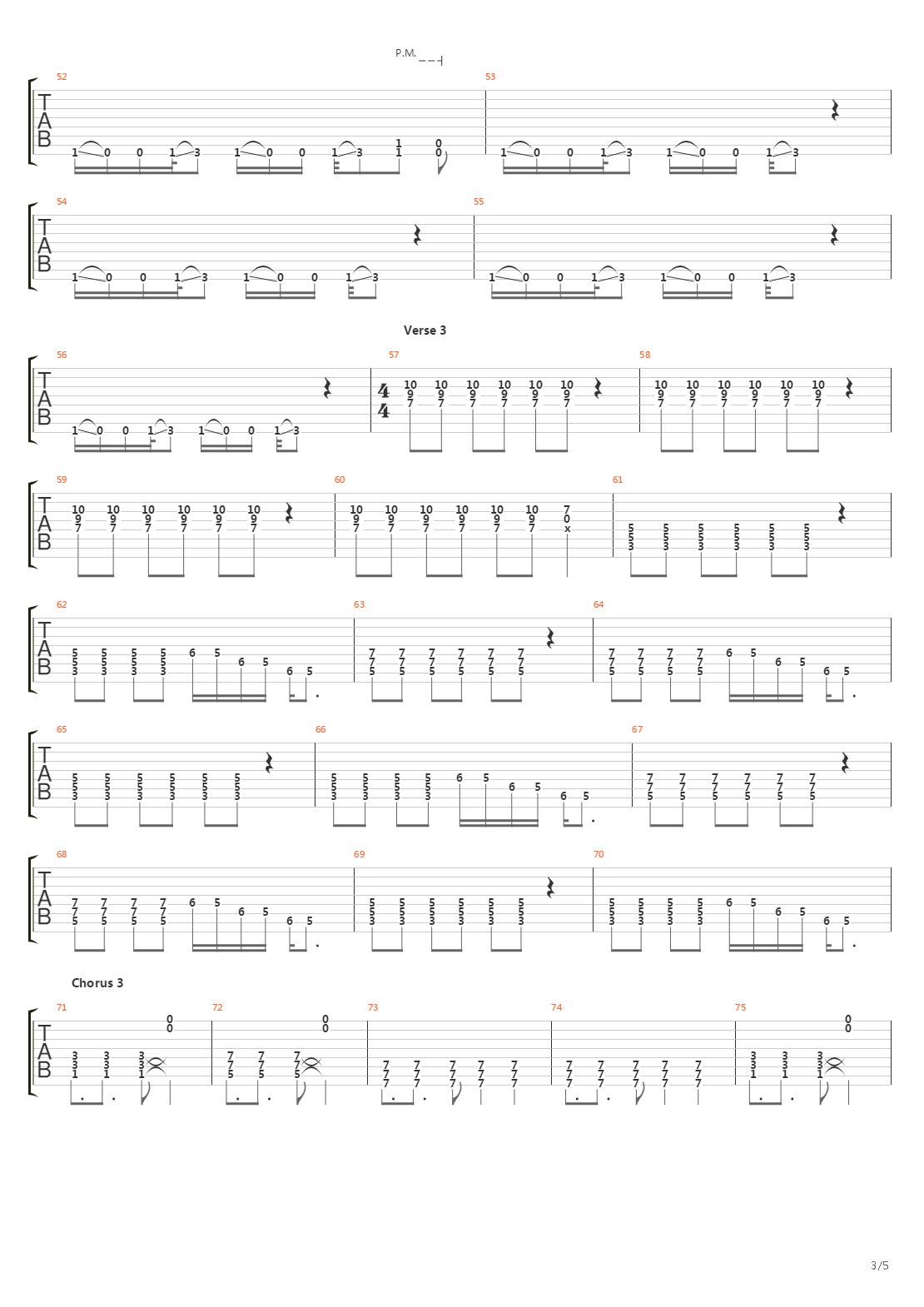 Gauze吉他谱