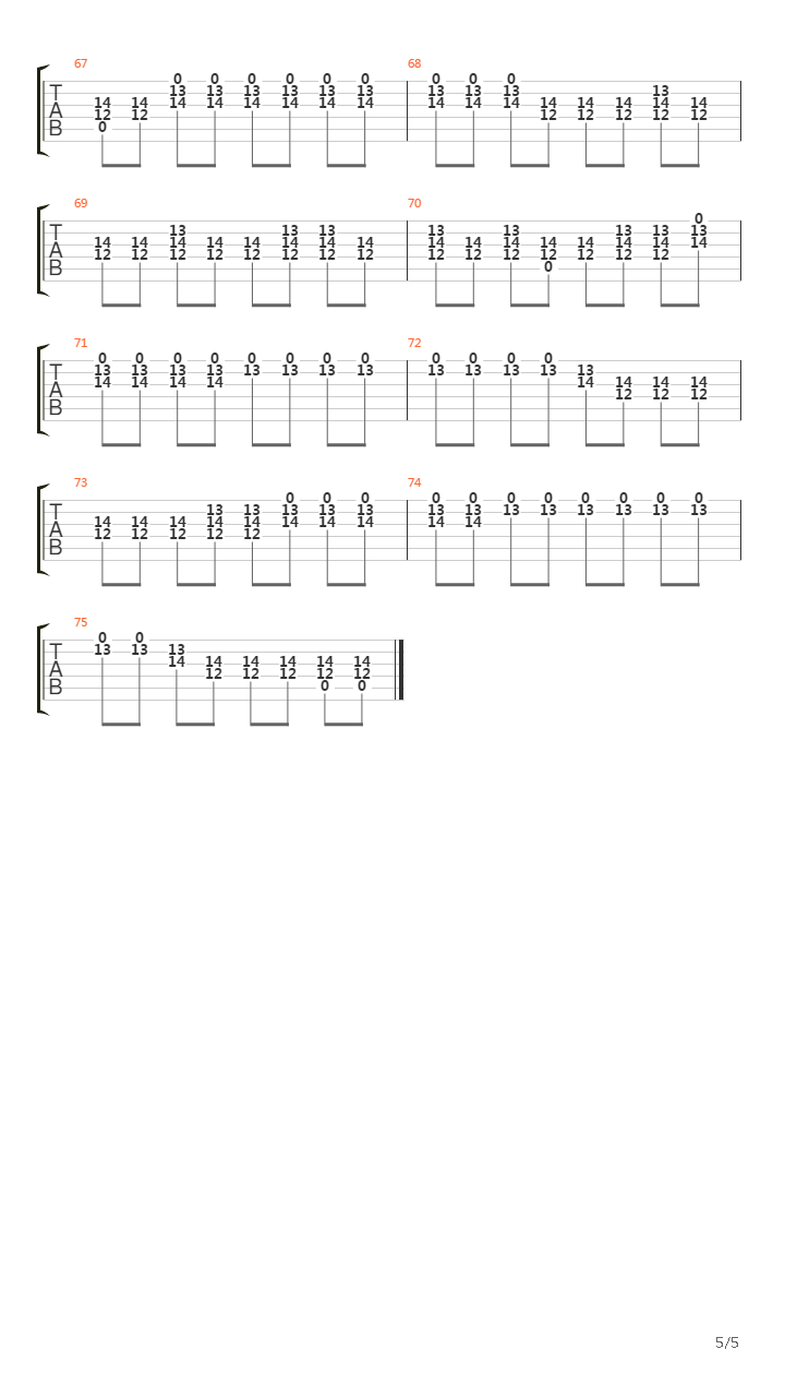 Minerva吉他谱