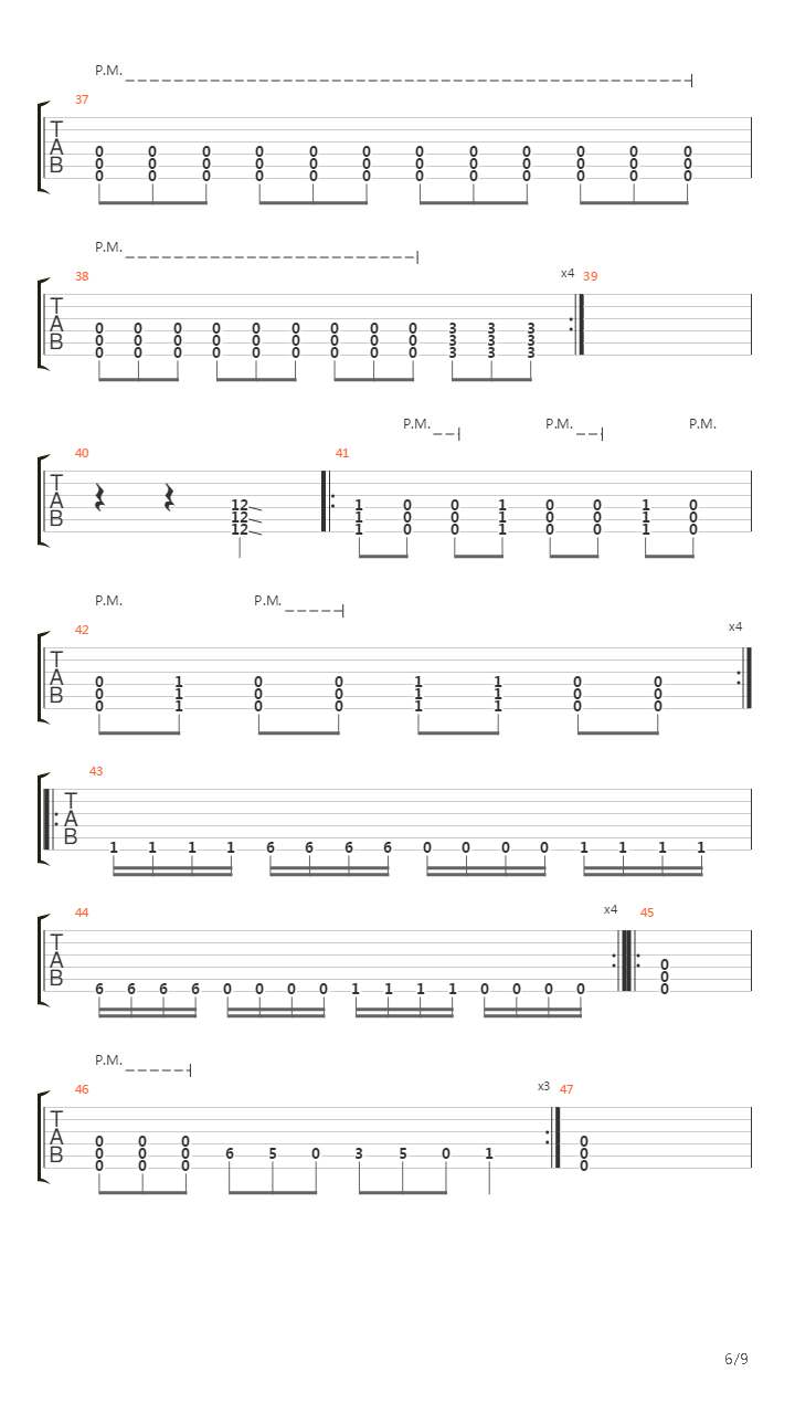 Swinging The Dead吉他谱