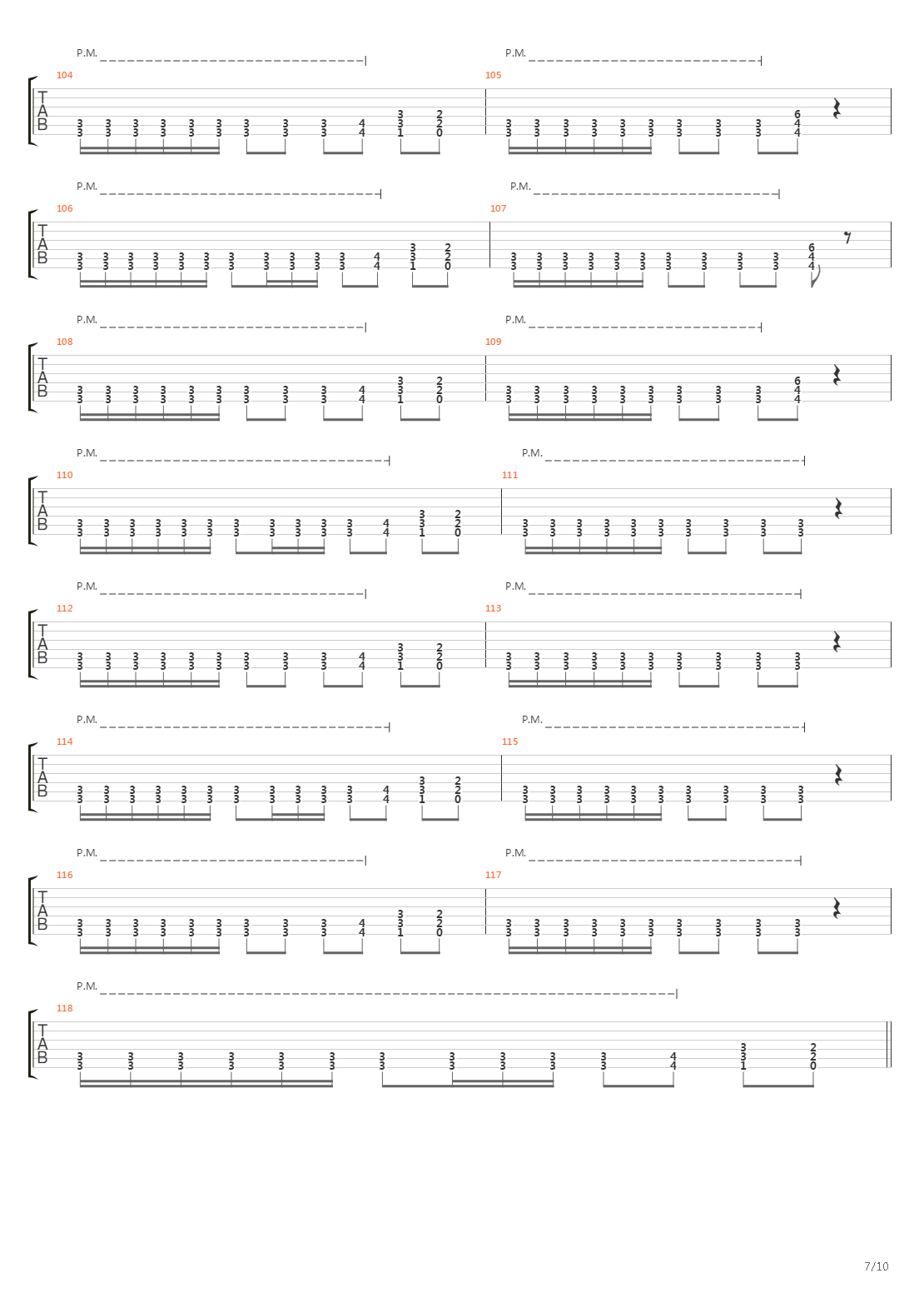 Gateways吉他谱