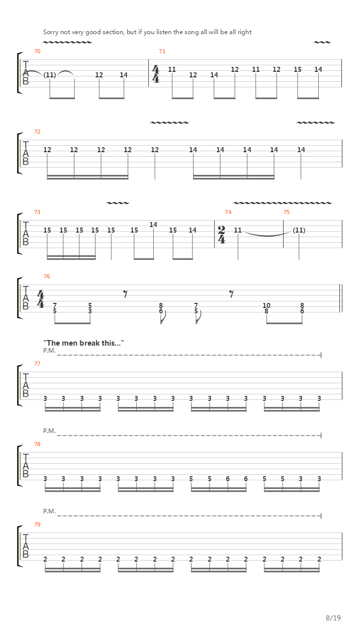 Gateways吉他谱