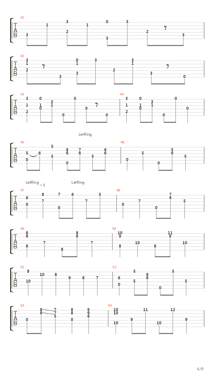 All Of Me吉他谱