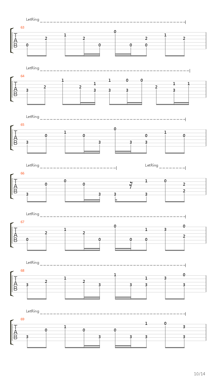 Love The Way You Lie (piano)吉他谱