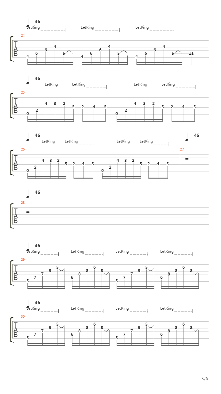 Alsvartr (the Oath)吉他谱