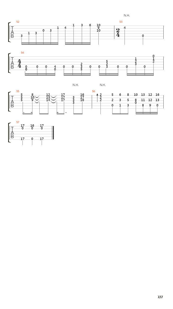 Wings Of piano (wings of guitar)吉他谱