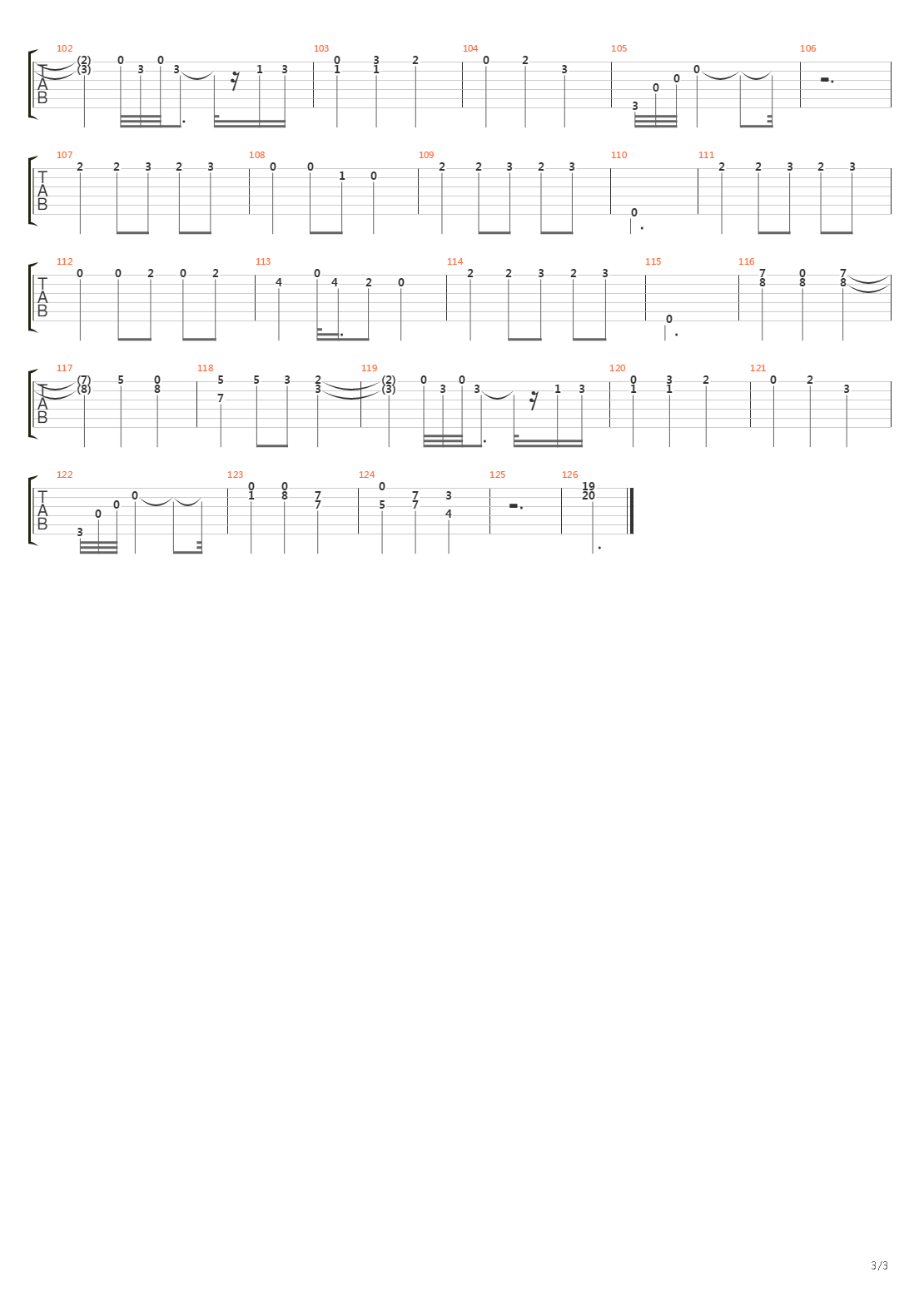 Spanish Dance No. 2吉他谱