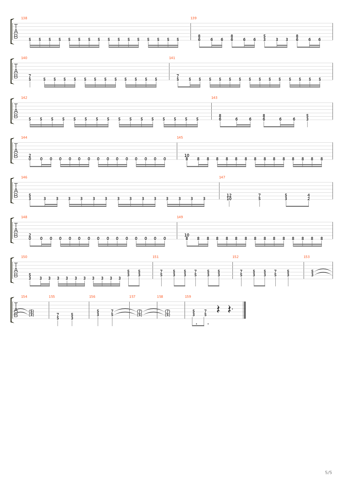 Metal Command吉他谱