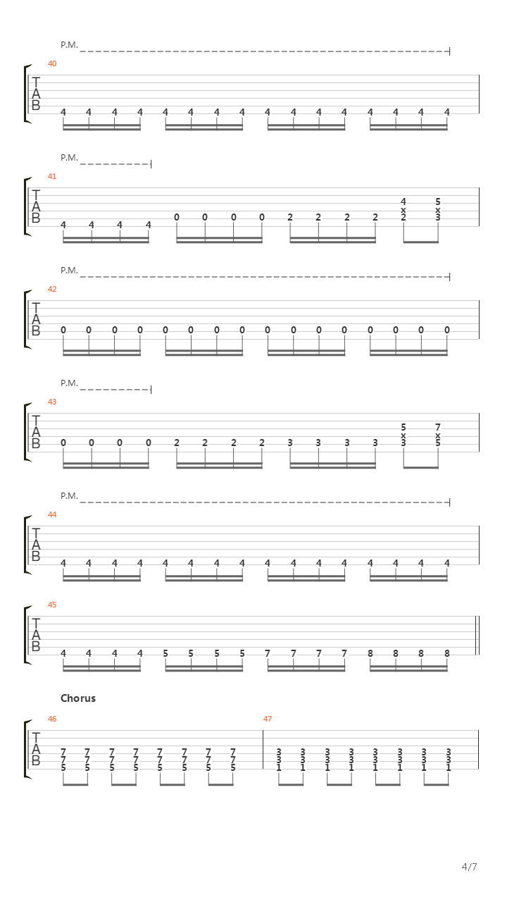 This Ain't A Scene, It's An Arms Race吉他谱