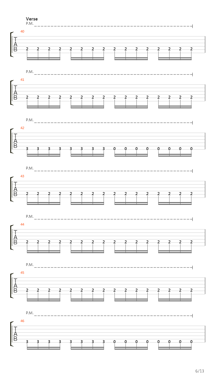 Xo吉他谱