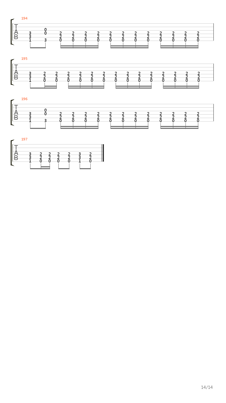 Demanufacture吉他谱