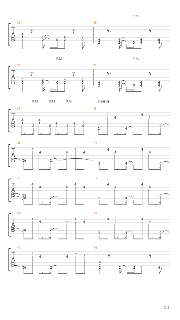 Descent吉他谱