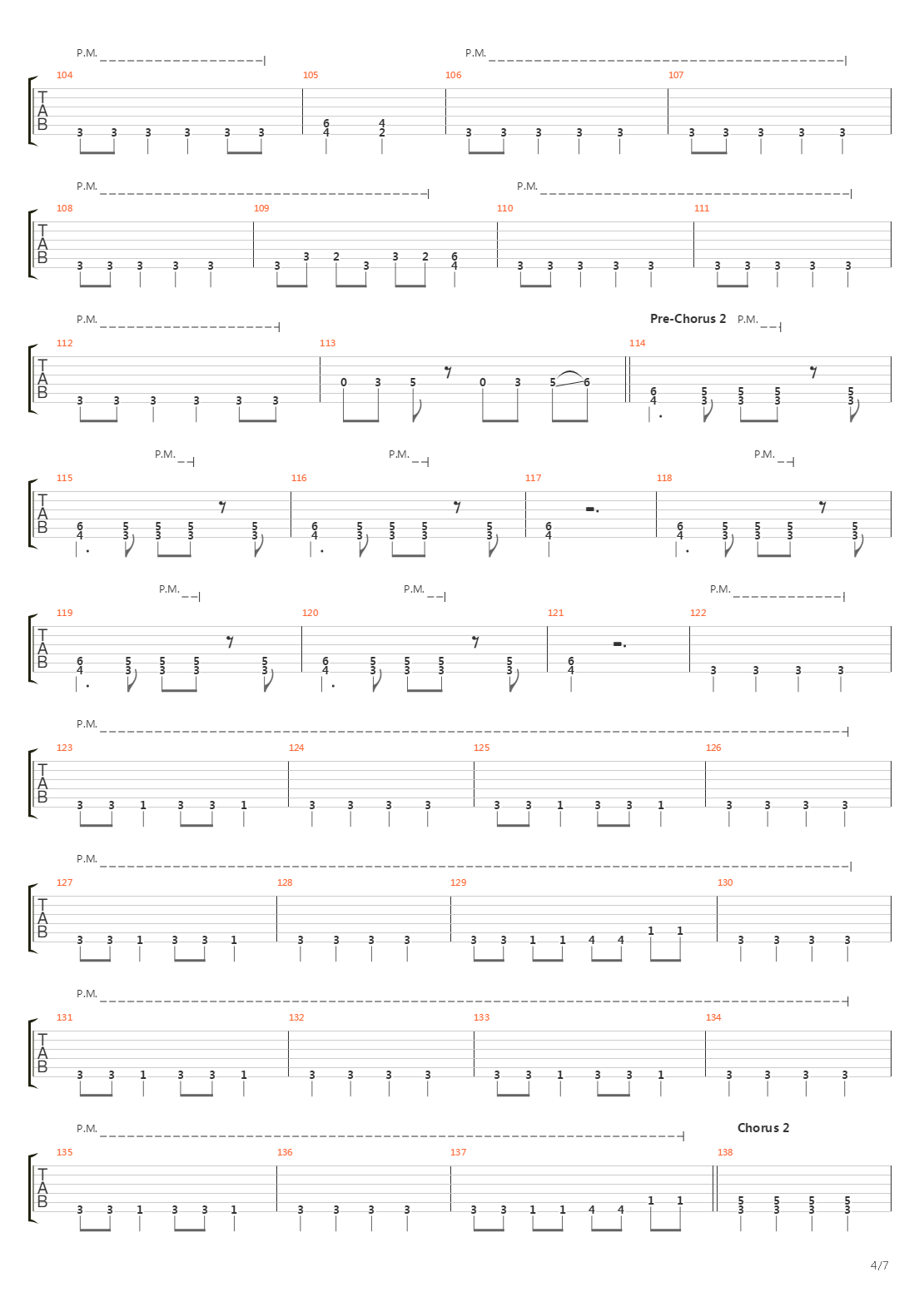 Millenium吉他谱