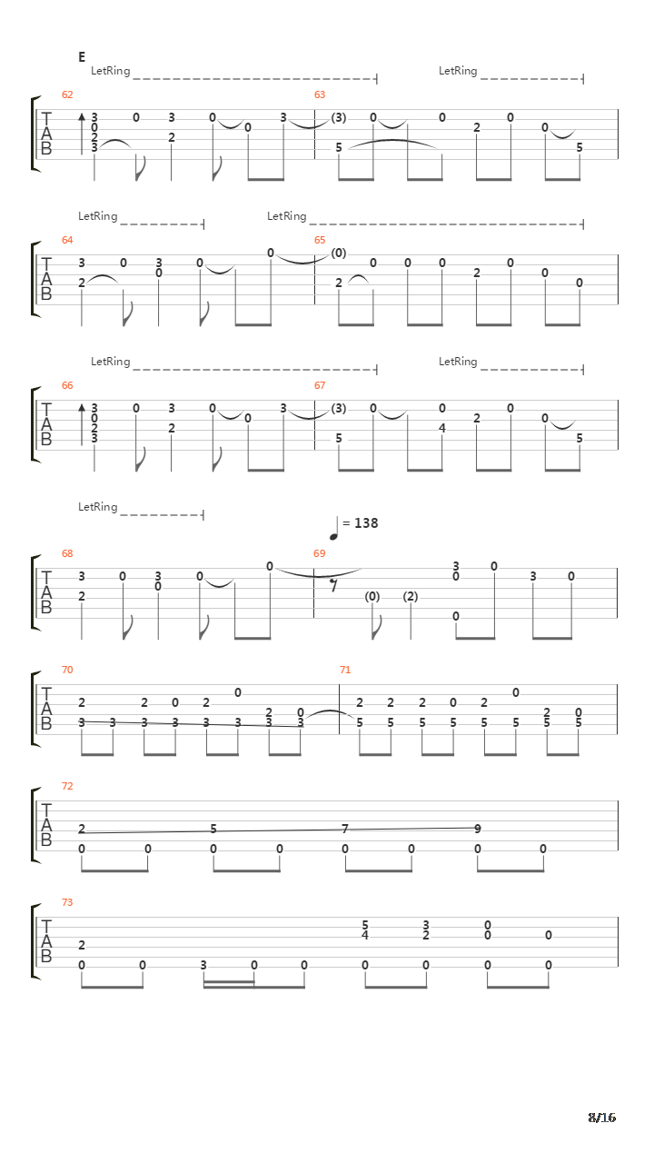 アルクアラウンド吉他谱