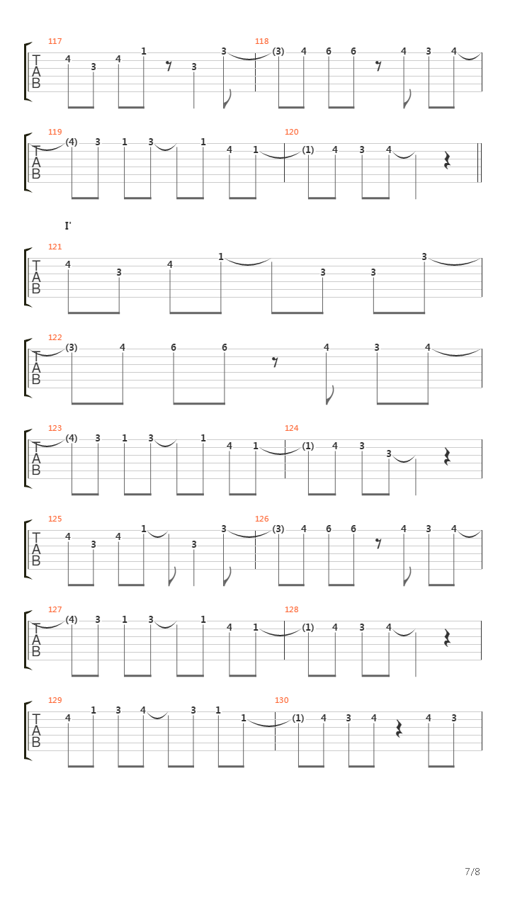 Shangri-La吉他谱