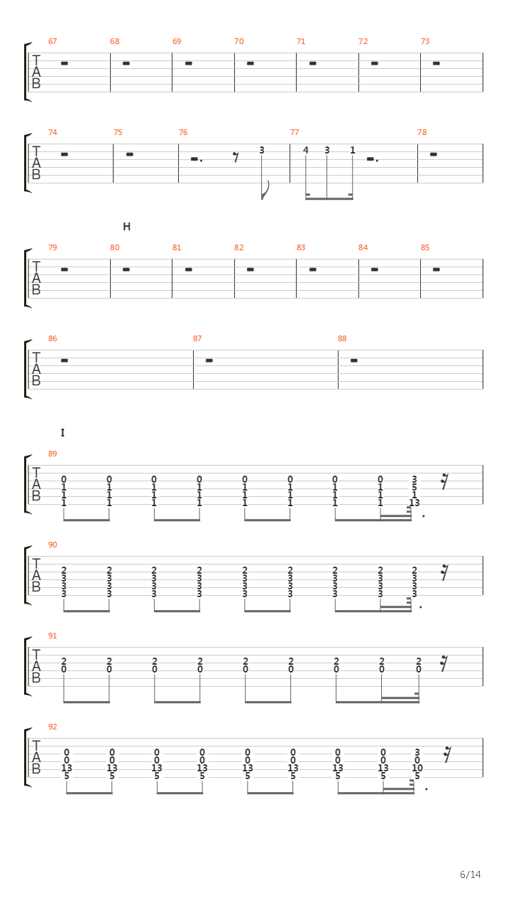 Niji吉他谱