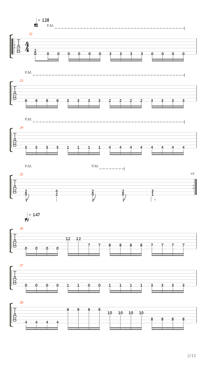 Trigrammaton吉他谱