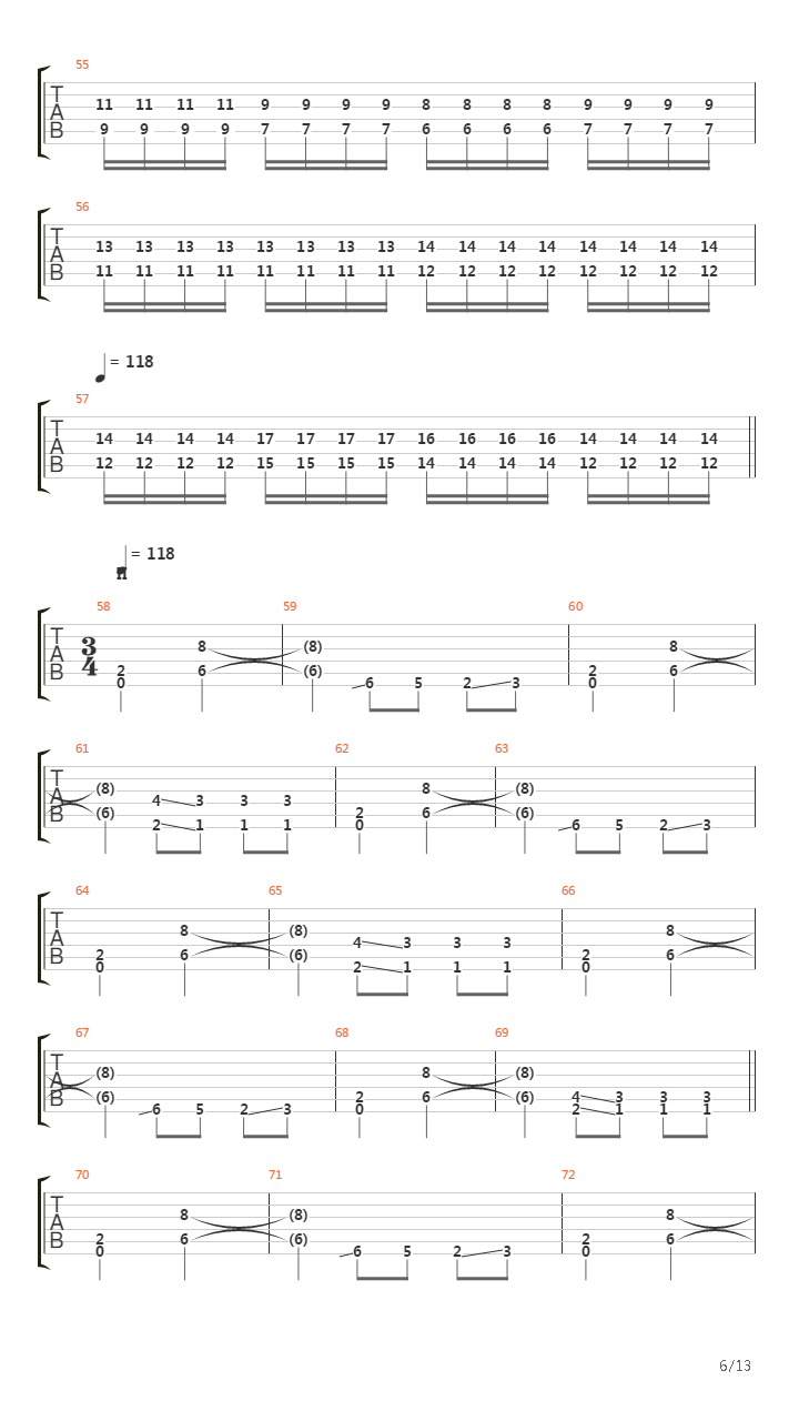 Trigrammaton吉他谱
