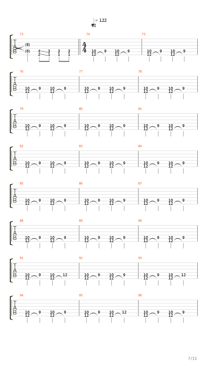 Trigrammaton吉他谱