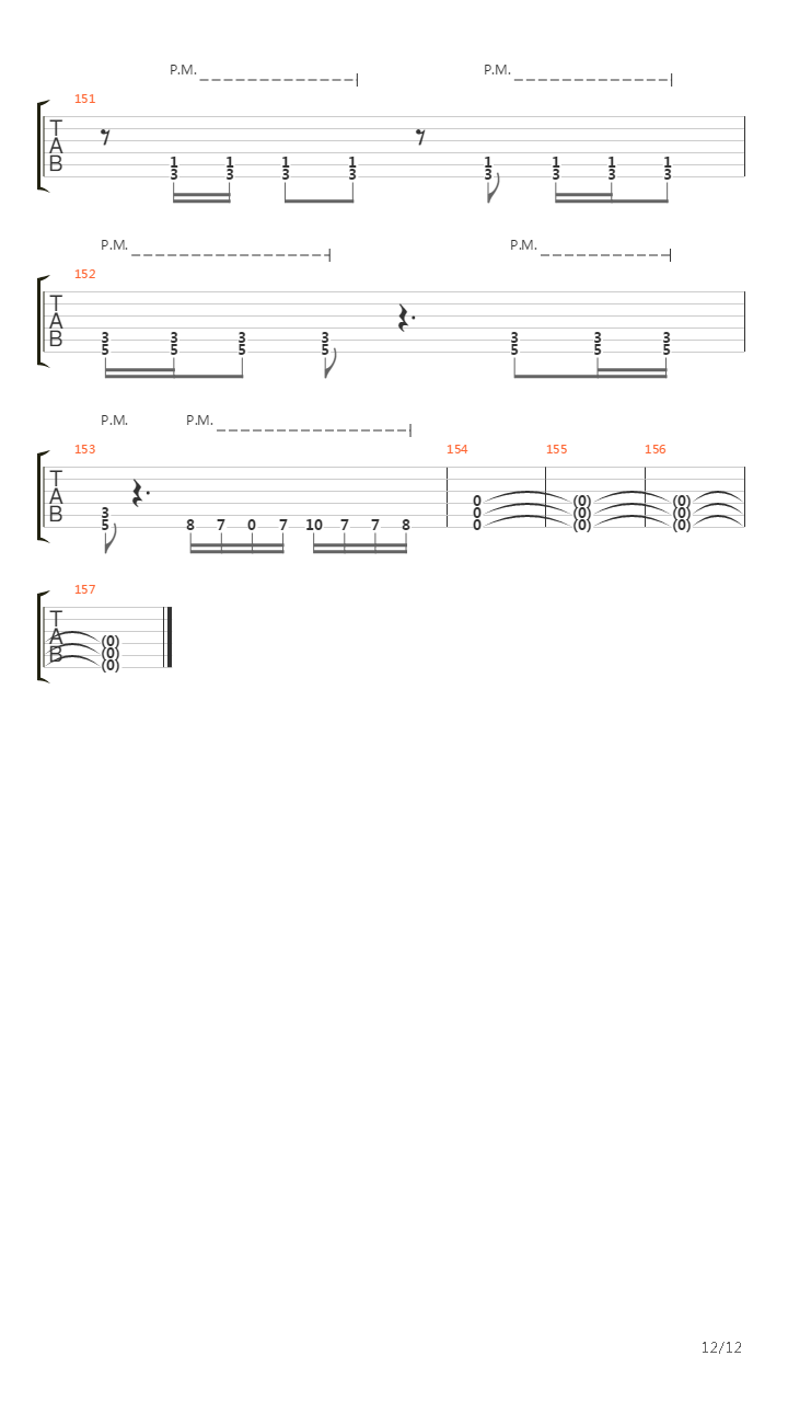 Martyr吉他谱