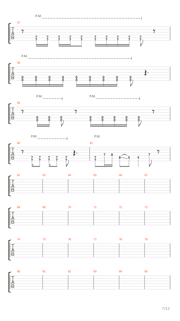Martyr吉他谱