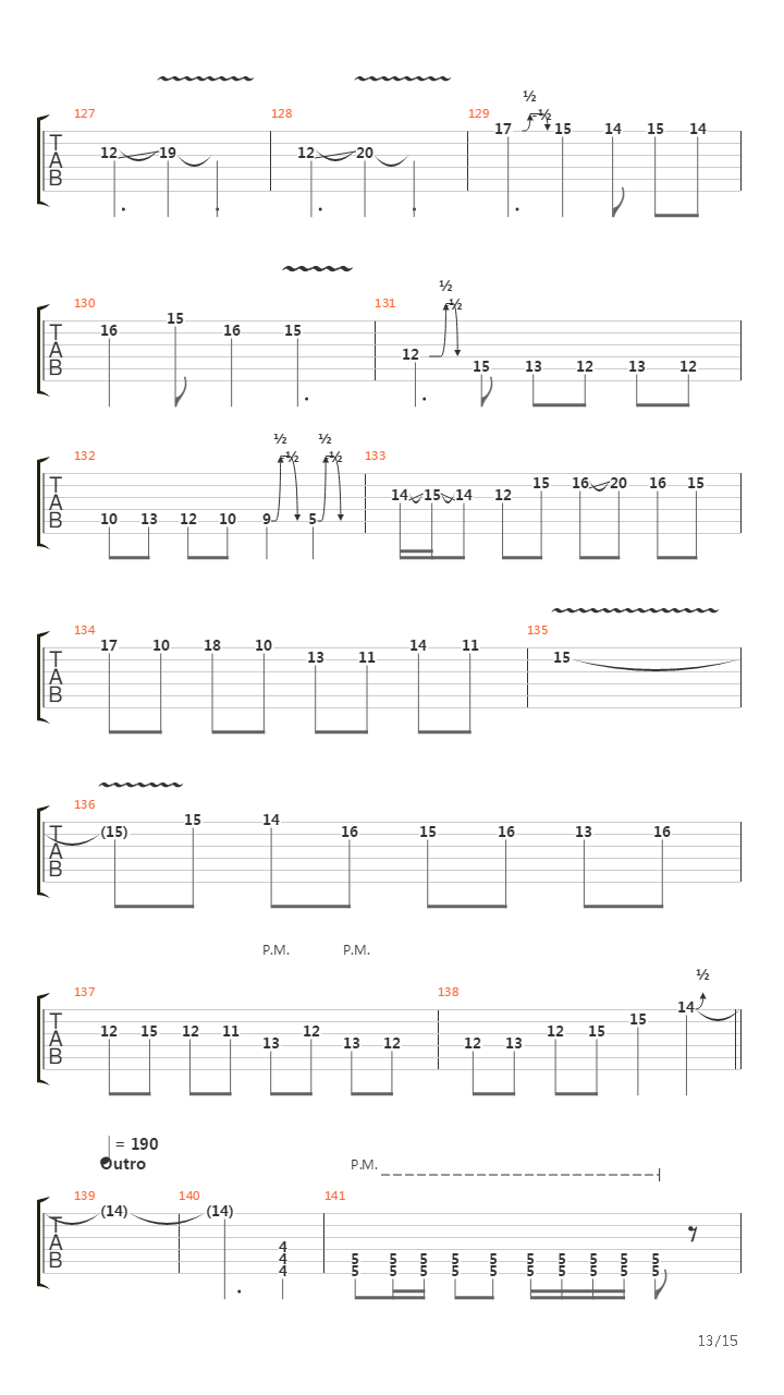 The Wake吉他谱