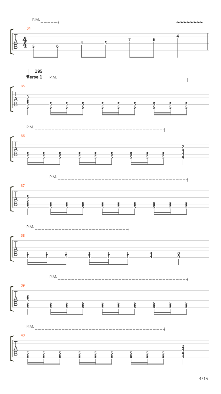 The Wake吉他谱