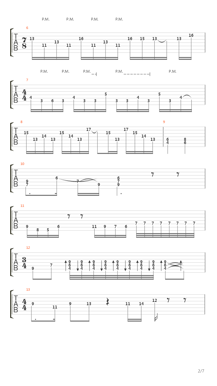 Chromatic Horizon吉他谱