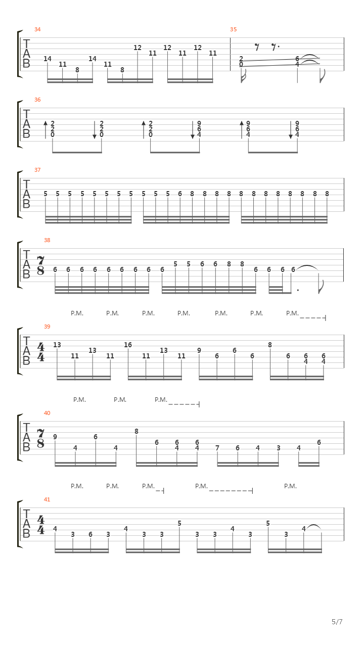 Chromatic Horizon吉他谱