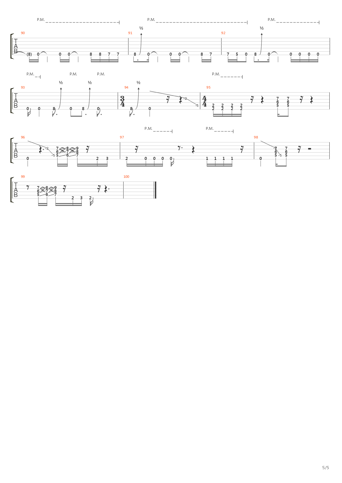 Concealed吉他谱