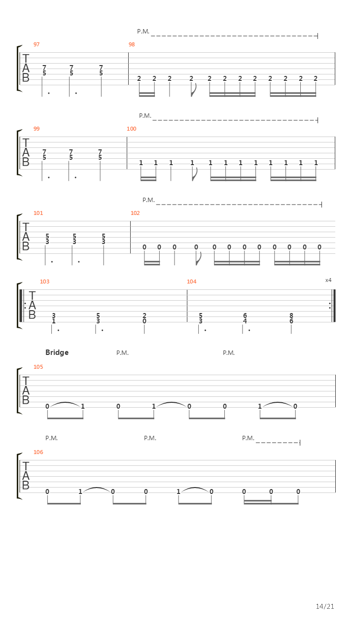 Protomech吉他谱