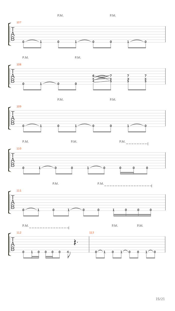 Protomech吉他谱