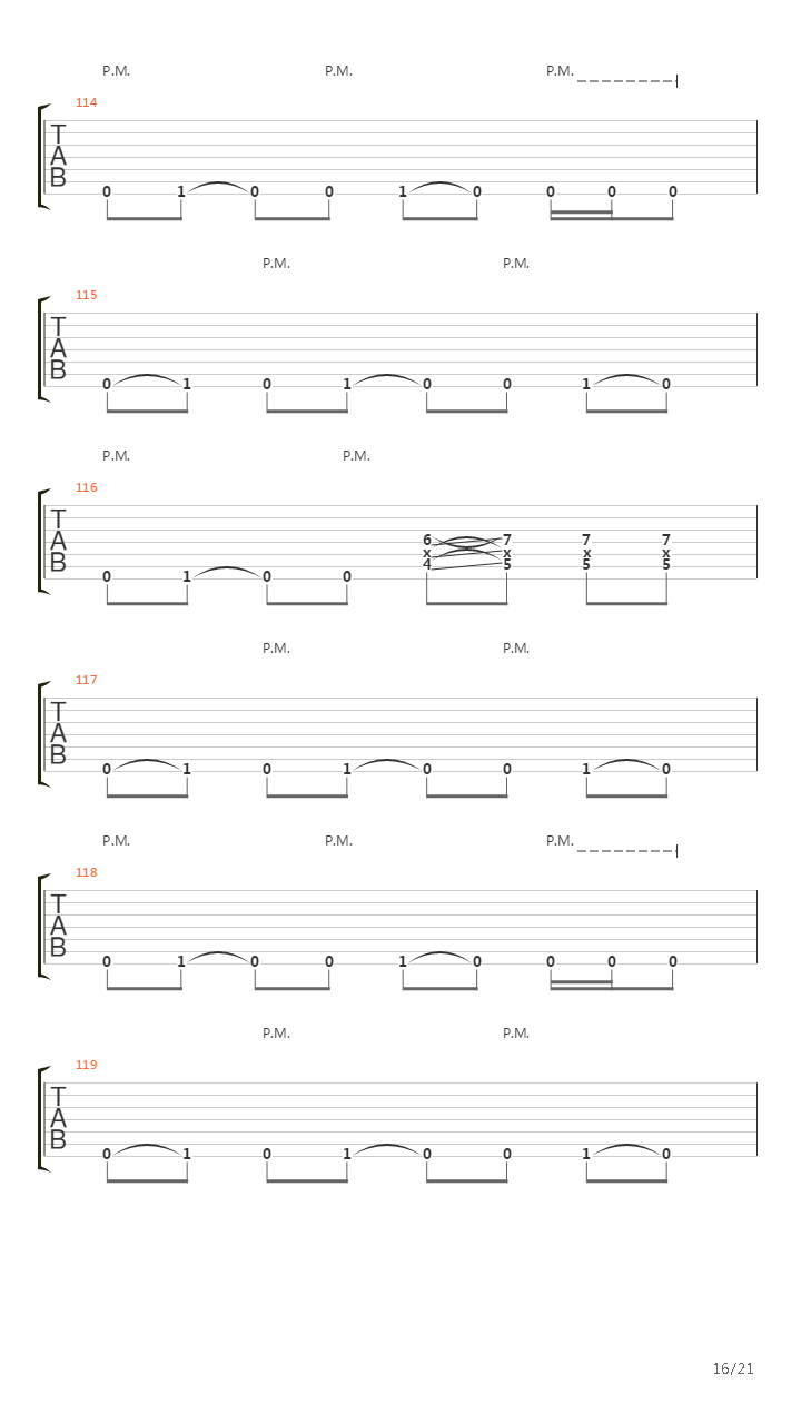 Protomech吉他谱