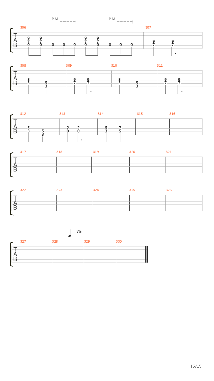 The Clansman吉他谱